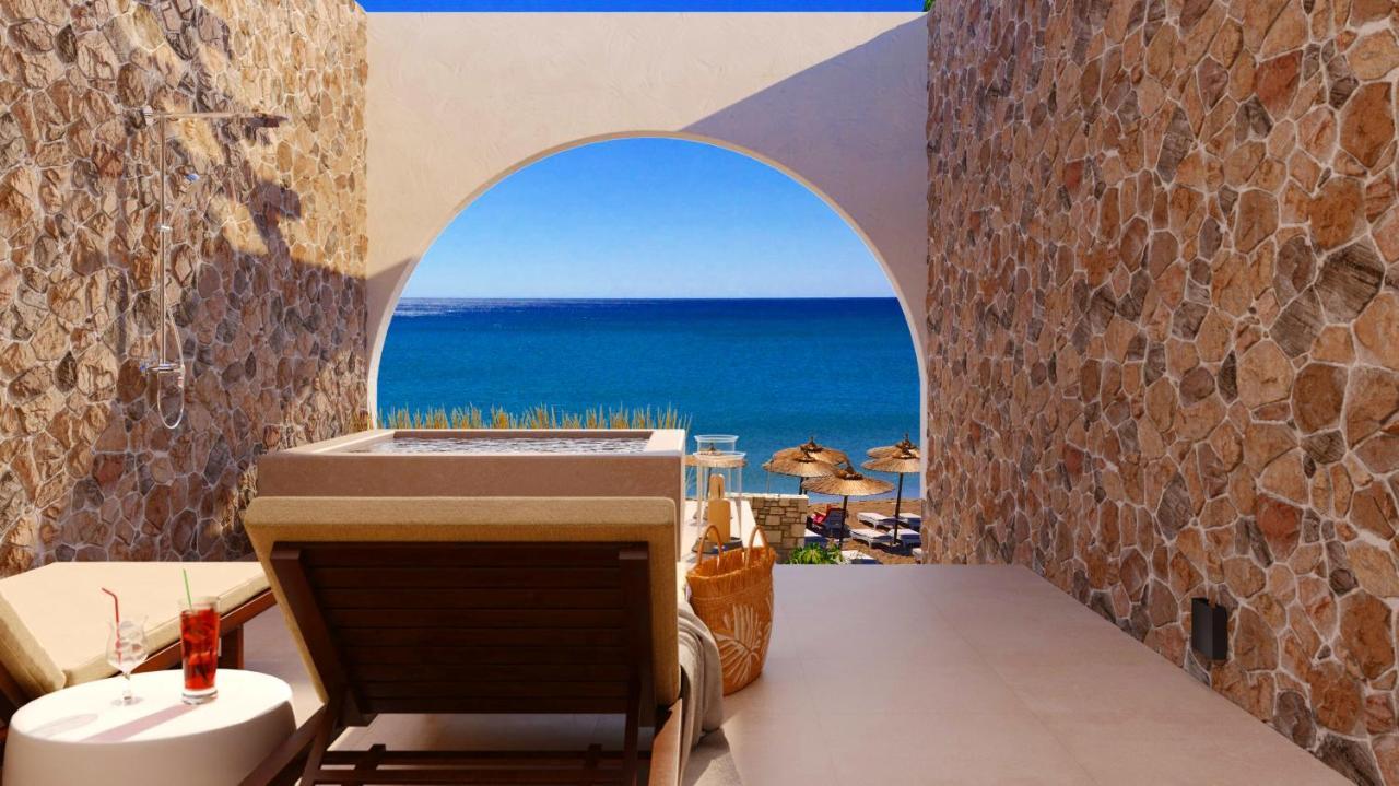 Delfini Beach Hotel & Suites Archangelos  Exterior photo