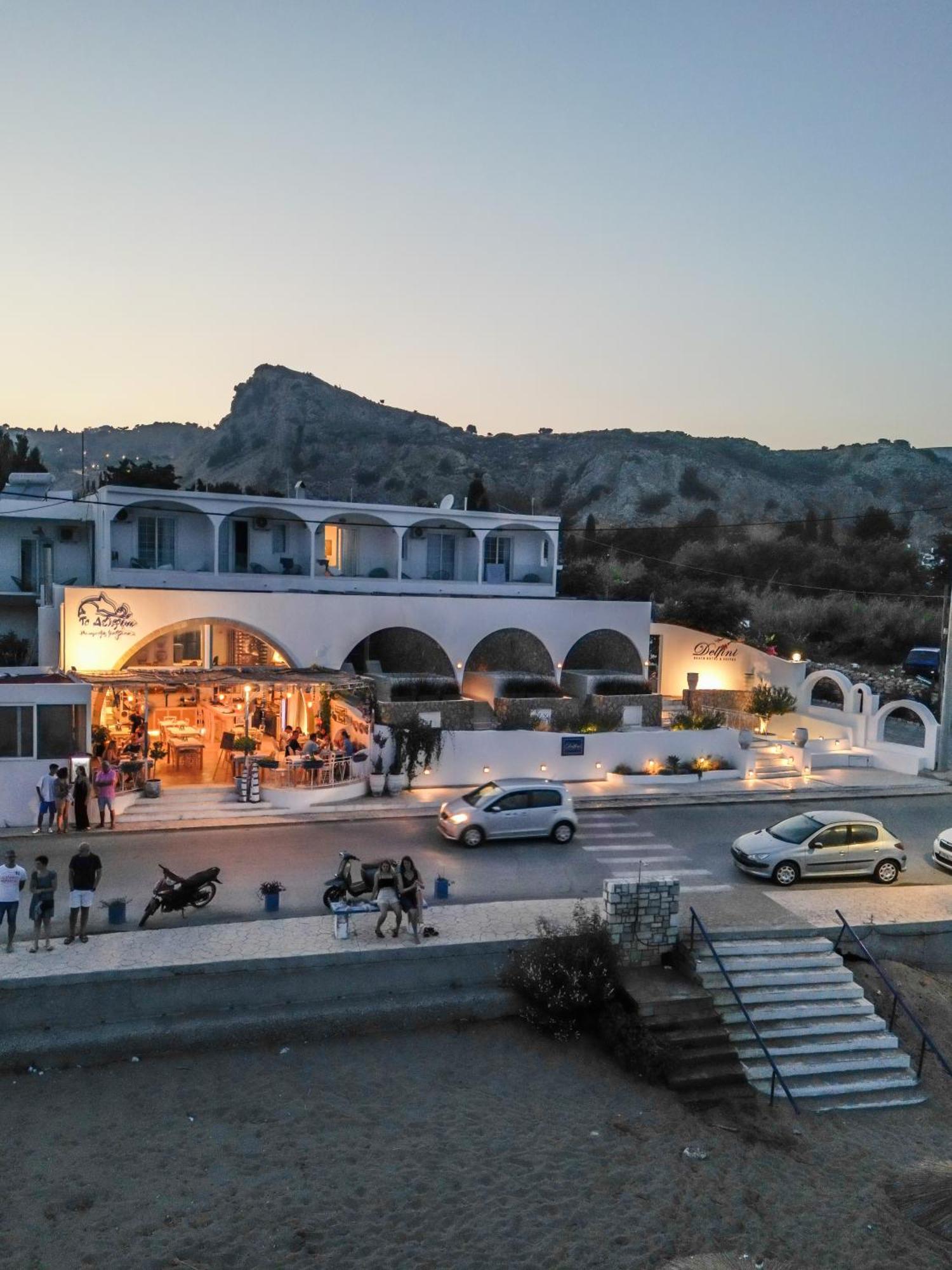 Delfini Beach Hotel & Suites Archangelos  Exterior photo